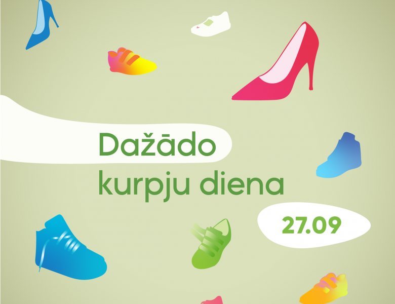 Dažādo kurpju diena: publicitātes materiāli